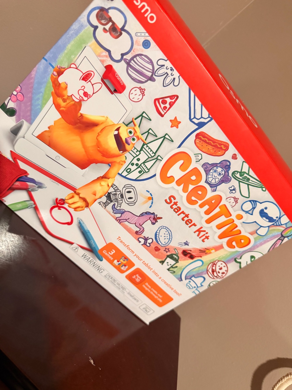 Osmo Creative Starter Kit for Kids - Red